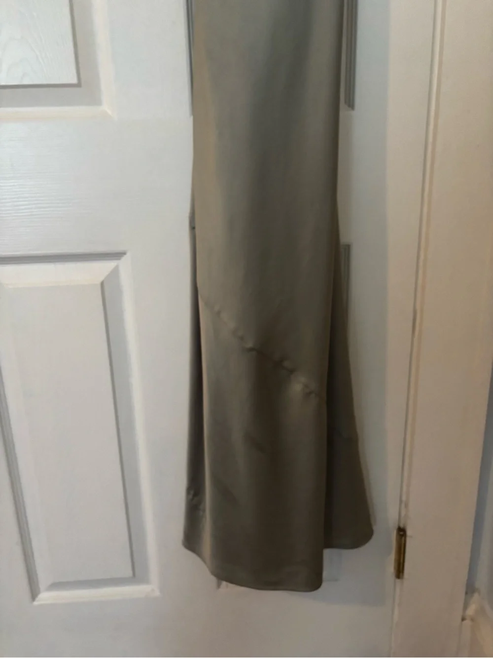 Show Me Your Mumu: Tuscany Maxi Slip Dress in Sage Green - Picture 2 of 5